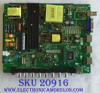 MAIN FUENTE (COMBO) PROSCAN / PLDED5068A-D / ZP.VST.3393.C / 3393C16123101558 / PANEL XYD50BA01 / MODELO PLDED5068A-D