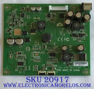 PLACA DE CIRCUITO WESTINGHOUSE / 69.EB41X.03A / 32L-SIS / PANEL V320BJ2-P01 REV.C1 / MODELO LD-3235 TW-64411-U032E