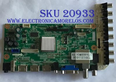 MAIN PROSCAN / T201211016 / CV318H-X / CNC111911014B620 / PANEL'S T460HW04 V.8 / LTA460HW04 V.8 / MODELO PLED4616A