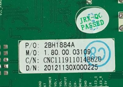 MAIN PROSCAN / T201211016 / CV318H-X / CNC111911014B620 / PANEL'S T460HW04 V.8 / LTA460HW04 V.8 / MODELO PLED4616A - Imagen 4