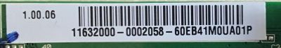 MAIN WESTINGHOUSE / 60EB41M0UA01P / WDE-US-46L / PANEL LK400D3HA14 / MODELO UW40T2BW TW-70411-U040B / UW40TC1W TW-66411-U040B - Imagen 2