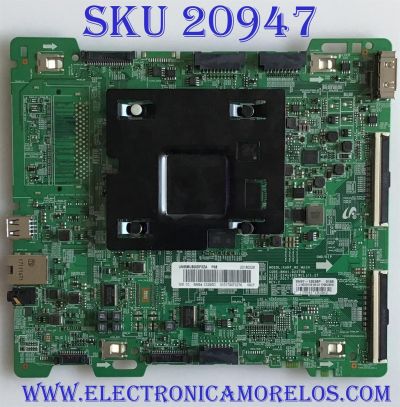 MAIN PARA TV SAMSUNG 4K·UHD / NUMERO DE PARTE BN94-12295D / BN41-02570B / BN97-13538P / BN9412295D / PANEL CY-SM055FLLV9H / DISPLAY BN96-41982A / MODELO UN55MU800D / UN55MU800DFXZA FB04