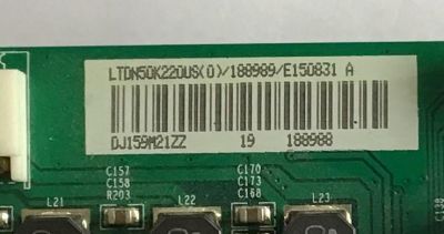 MAIN INSIGNIA / 188988 / RSAG7.820.5710/ROH / 189989 / LTDN50K220DUS / PANEL HD500DF-B54(020)\S21\BBY\GM\ROH / MODELO NS-50D421NA16  - Imagen 2