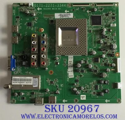 MAIN VIZIO / 3632-1172-0395 / 3632-1172-0150 / 0171-2271-3344 / PANEL LC320EUG-(SC)(R1) / MODELO M320NV LAQKGYAL