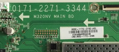 MAIN VIZIO / 3632-1172-0395 / 3632-1172-0150 / 0171-2271-3344 / PANEL LC320EUG-(SC)(R1) / MODELO M320NV LAQKGYAL - Imagen 2