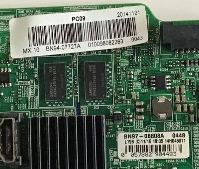 MAIN SAMSUNG / BN94-07727A / BN97-08808A / BN41-02245A / PANEL CY-DF400CSLV1H / MODELOS UN40H6203AFXZA TF02 / UN40H6203AFXZA TD01 - Imagen 2