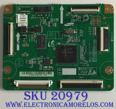 MAIN LOGICA SAMSUNG / BN96-30188A / LJ41-10387A / LJ92-02038A / 038A / PANEL S51FH-YB05 / MODELO PN51F5300BFXZA TS02