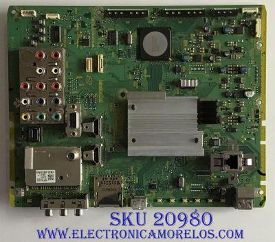 MAIN PANASONIC / TXN/A1LPUUS / TNPH0834AC / TNPH0834 / PANEL'S MC127F19M13 / MC127H36U13 / MODELOS TC-P50G25 / TC-P50G20