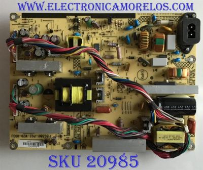 FUENTE DE PODER PHILIPS / ADTVA2404PA2 / 715G3861-P02-W20-003U / MODELO 32HFL5662L/F7