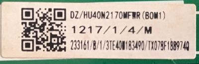 MAIN FUENTE (COMBO) HISENSE / 233161 / RSAG7.820.8317/ROH / HU40N2170MFWR(BOM1) / MODELO 40H4050E - Imagen 2
