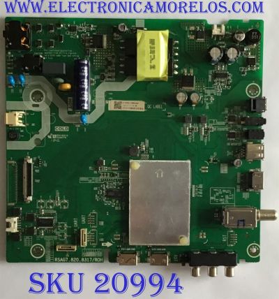 MAIN FUENTE (COMBO) HISENSE / 233161 / RSAG7.820.8317/ROH / HU40N2170MFWR(BOM1) / MODELO 40H4050E