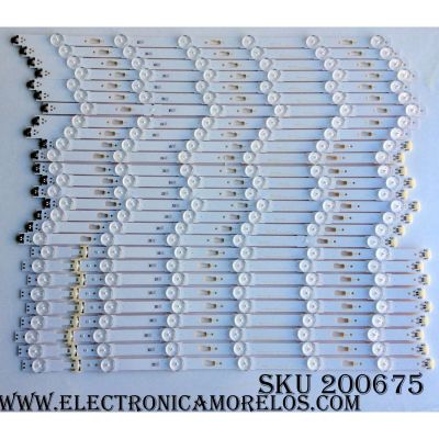 KIT DE LED'S PARA TV SAMSUNG (27 PIEZAS) BN96-34765A / BN96-34764A / BN96-34763A / 34765A / 34764A / 34763A / S_5U70_75_FL_M6_REV1.5_150310 / LM41-00121K / PANEL'S CY-GJ075HGLV1H / CY-GM075FGLV2H / CY-GM075FGLV1H / MODELOS UN75MU6300FXZA / UN75JU6500FXZA