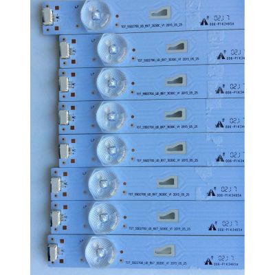 KIT DE LED PARA TV (8 PIEZAS) / TCL 006-P1K3465A / YHF-4C-LB3207-YH02J / 140117-SA7XFA-028"52"(53,54,55,56,57,58,59.) / MODELO 55US57 / PANEL LVU550CSOT E1	 - Imagen 2