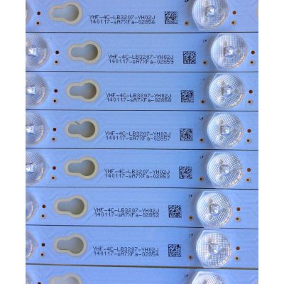 KIT DE LED PARA TV (8 PIEZAS) / TCL 006-P1K3465A / YHF-4C-LB3207-YH02J / 140117-SA7XFA-028"52"(53,54,55,56,57,58,59.) / MODELO 55US57 / PANEL LVU550CSOT E1	 - Imagen 3