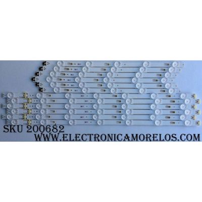 KIT DE LED'S PARA TV (12 PIEZAS) / SAMSUNG 34795A / 34796A / LM41-00117H / LM41-00117H / S_5U70_50_FL_L7_REV1.2_141122 / PANEL'S CY-GJ050HGNV3H / CY-GK050HHNV0H / CY-GJ050HGNV1H / CY-GK050HGNVCH / CY-GK050HGNVQH / UN50JU6500HXPA / MODELOS EN DESCRIPCION