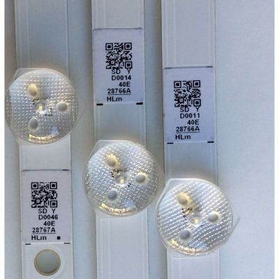 KIT DE LEDS ORIGINAL PARA TV SAMSUNG 3 PIEZAS / NUMERO DE PARTE  28766A / 28767A / D3GE-400SMA-R2 / D3GE-400SMB-R2 / 2013SVS40 / LM41-00001V / 00001W / PANEL CY-DH040BGNV1H / CY-DF400BGLV1H / MODELO UA40H5203 / UN40H5153 / MAS MODELOS EN DESCRIPCION - Imagen 3
