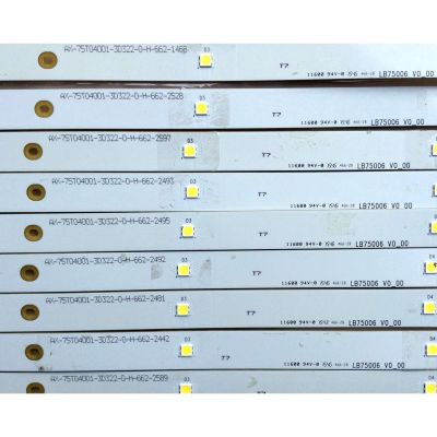 KIT DE LED PARA TV (32 PIEZAS) / VIZIO LB75006 V0_00 / AX-75T04001-3D322-0-H-662-(1633)(2468)(2446)(2460)(1501)(2441)(2496)(2497)(2442)(2589)(2445)(2528)(2597)(2493)(2444)(2529)(2490)(2495)(2492) / MODELOS P75-C1 / M75-C1 / PANEL T750QVF02.0 / T750QVF01.0 - Imagen 3