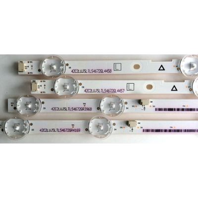 KIT DE LED PARA TV (4 PIEZAS) / SANYO UJ5XXTL5XX / DULEDSRM002 REV.A / UDULEDSRM001 REV.A / 39.5W4S1P LEFT / 39.5W5S1P RIGHT / 42C2LUJ5LTL54672GR / 42C2LUJ5LTL54672GL / MODELO FW40D36F / PANEL U5A23XT - Imagen 3