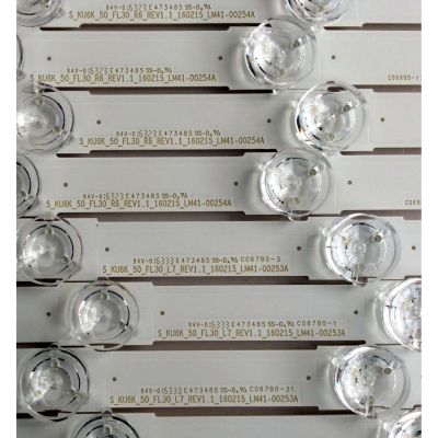 KIT DE LED PARA TV (12 PIEZAS) / SAMSUNG BN96-39657A / BN96-39658A / LM41-00253A / LM41-00254A / PANEL´S CY-GK050HGNV3V / CY-GK050HGNV2H  /MAS PANELS EN DESCRIPCION / MODELOS UN50KU6300FXZA DA01 / UN50KU6300FXZA DB02 / UN50KU6300FXZA DD06 - Imagen 2