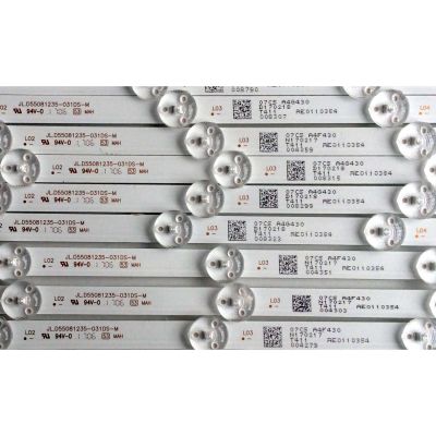 KIT DE LED PARA TV (12 PIEZAS) / PROSCAN AE0110354 / 07CS / T411 / A4F430 / A4G430 / D170217 / N170217 / JL.D55081235-031DS-M / PANEL LSC550FN14/ MODELOS PLDED5515-D-UHD / PLDED5220-UHD - Imagen 3