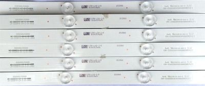 KIT DE LED PARA TV (6 PIEZAS) / 202866 / 55D2000/D3000 / Y158-L08-J-5 / B160815A3C / LB-C550F14-E4-S-G1-XRD1 / LB-C550F14-E4-S-G1-XRD2 - Imagen 3