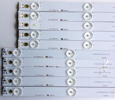 KIT DE LED PARA TV (10 PIEZAS) / HITACHI LB49006 / 49D2000 / KHP2O0650B / LB-C490F14-E4-L-G1-DL1 / LB-C490F14-E4-L-G1-DL2 / PANEL C490F14-E6-L / MODELOS LE49A509 / LE49A6R9 - Imagen 4