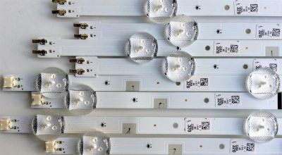 KIT DE LEDS PARA TV SAMSUNG ORIGINAL 8 PIEZAS / NUMERO DE PARTE 37296A / 37297A / LM41-00120P / LM41-00120Q / V5DN-480SMB-R3 / V5DN-480SMA-R4 / 2015 SVS48 FCOM FHD DOE A / 2015 SVS48 FCOM FHD DOE A / LM41-00150A / LM41-00149A / MODELOS UN48J62 / UN48J50 - Imagen 2