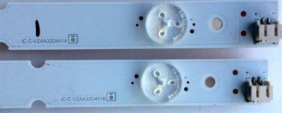 KIT DE LEDS PARA TV VIZIO 2 PIEZAS ORIGINAL / NUMERO DE PARTE IC-C-VZAA32D491A / IC-C-VZAA32D491B / IC-C-VZAA32D491 / G160M9LP45D / 098101122122 / 098101122121 / PANEL LCS320AN02-001 / MODELO D32H-C0 - Imagen 4