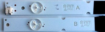 KIT DE LEDS PARA TV VIZIO 2 PIEZAS ORIGINAL / NUMERO DE PARTE IC-C-VZAA32D491A / IC-C-VZAA32D491B / IC-C-VZAA32D491 / G160M9LP45D / 098101122122 / 098101122121 / PANEL LCS320AN02-001 / MODELO D32H-C0 - Imagen 2