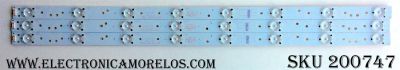 KIT DE LED PARA TV / LG 5835-W32004-1P00 / 10-20932A-02A / 503SWFN0235S /  MODELO 32LF500B-UA / PANEL RDL320HY(BD0-604)	