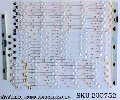 KIT DE LED PARA TV  SAMSUNG BN96-40275A / BN96-40276A / BN96-40277A / 40275A  / S_KU6K_70_FL30_M5_REV1.1_160412_LM41-00332A / S_KU6K_70_FL30_R5_REV1.1_160412_LM41-00333A / MODELO UN70KU6300FXZA EA01 / UN70KU630DFXZA / PANEL CY-GK070HGSV1H-HW24	