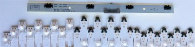 KIT DE LED PARA TV  SAMSUNG BN96-40275A / BN96-40276A / BN96-40277A / 40275A  / S_KU6K_70_FL30_M5_REV1.1_160412_LM41-00332A / S_KU6K_70_FL30_R5_REV1.1_160412_LM41-00333A / MODELO UN70KU6300FXZA EA01 / UN70KU630DFXZA / PANEL CY-GK070HGSV1H-HW24	 - Imagen 2