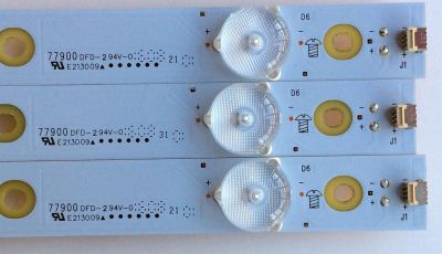 KIT DE LEDS ORIGINAL PARA TV VIZIO 3 PIEZAS / NUMERO DE PARTE LB28006 / LB28006 V0_00 / 210BZ06D0 / 43030A01L / 2E534000NYA0 / 77900 DFD / PANEL TPT275B5-A018.L REV:S1C / MODELO D28H-D1 - Imagen 3