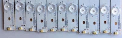 KIT DE LED´S PARA TV (11 PIEZAS) / SHARP 1146880 / 2274019 / HISENSE_50_HD500DF-B53_11x5x_3030c_5S1P / HISENSE_50_HD500DF-B54(020)_11x5x_3030c_5S1P / PANEL HD500DF-B54(020)\T1\B1\S28\GM\ROH / MODELO LC-50N4000U - Imagen 2