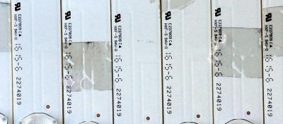 KIT DE LED´S PARA TV (11 PIEZAS) / SHARP 1146880 / 2274019 / HISENSE_50_HD500DF-B53_11x5x_3030c_5S1P / HISENSE_50_HD500DF-B54(020)_11x5x_3030c_5S1P / PANEL HD500DF-B54(020)\T1\B1\S28\GM\ROH / MODELO LC-50N4000U - Imagen 4