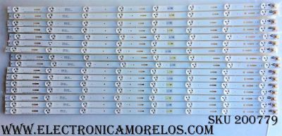 KIT DE LED PARA TV / SONY A2032061D / CEM-3-N / SAMSUNG 2014SONY 60A PLU1 3228 08 REV1.1 140127	