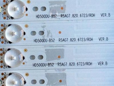 KIT DE LED'S PARA TV HISENSE (11 PIEZAS) / NUMERO DE PARTE HD500DU-B52 / RSAG7.820.6723/ROH VER.B / PANEL'S HD500DU-B52(100)\S0\GM\ROH / HD500DU-B52(100) / MODELOS LC-50N6000U / 50H6D - Imagen 3