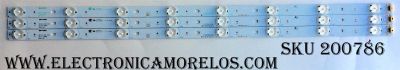 KIT DE LED'S PARA TV RCA ((3 PIEZAS)) / NUMERO DE PARTE F804422WCA041701AB A / F804423WCA033431BB A / PANEL LK315T3HB94 / MODELO LED32B30RQD