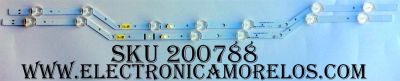 KIT DE LED PARA TV / SAMSUNG BN96-36236A / 36236A / V5DN-320SM1-R2 / MODELO UN32J4000AFXZA LD04 / UN32J5003AFXZA LS03 / PANEL JJ032BGE-R2 RR01	