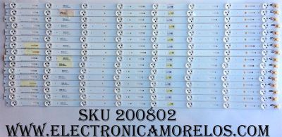 KIT DE LED´S PARA TV (16 PIEZAS) / SONY 035S4B14 / 035S3B03 / 2014SONY 60A PLU1 3228 08 REV1.1 140127 / MODELO KDL-60W610B / PANEL ND4S600DNX0101	