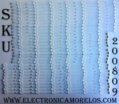 KIT DE LED PARA TV  SAMSUNG BN96-40788A / BN96-40789A / BN96-40790A (30 PZAS.) / 40788A / 40789A / 40790A / S_KU6.4/6.5K_78_FL32_L7_REV1.0_160504_LM41-00342A / MODELO UN78KU750DFXZA YA01 / PANEL CY-WK078FGLV1H	