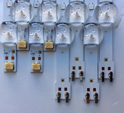 KIT DE LEDS PARA TV SAMSUNG ORIGINAL 8 PIEZAS / NUMERO DE PARTE BN96-37774A / BN96-37775A / LM41-00145A / LM41-00146A / SUSTITUTAS BN96-38526A / BN96-38527A / PANEL CY-JJ050BGNV2H / CY-JJ050BGNV1H / MODELOS UN50J5000 / HG50NE460 / HG50NE470 - Imagen 2