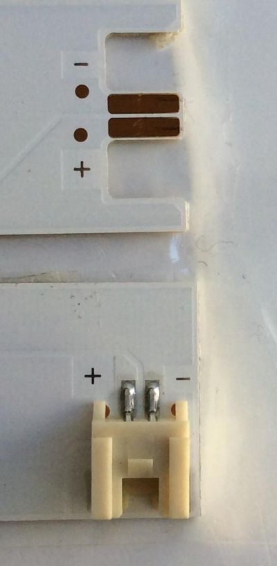 KIT DE LED'S PARA TV ((INCOMPLETO SOLO 9 PIEZAS)) NUMERO DE PARTE IC-D-HWX43D496 / IC-D-HWX43D496R / IC-D-HWX43D496L / 056.38005.0531 / PANEL T430HVN01.0 / MODELO D43-D2 - Imagen 2