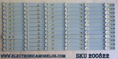 KIT DE LED PARA TV / VIZIO 500TT43 V4 / 0096SXSL01AEK2626402532 / E465853 7410A / MODELO E50-C1 LTCWSKER / PANEL TPT500J1-HVN08.A REV:S800A	