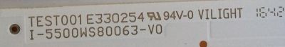 KIT DE LED PARA TV / VIZIO 056.38027.036 / TEST001E330254 / I-5500WS80063-V0 / MODELO D55h-E2 LWZ2VPBS / PANEL LSC550HN02.G01	 - Imagen 3