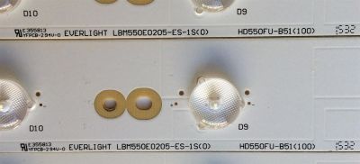 KIT DE LED PARA TV / HISENSE HD550FU-B51(100) (17 PZAS.) / LBM550E0205-ES-1S(0) / B064ZM35 / MODELO 55H9B2 / PANEL HD550FU-B51	 - Imagen 3
