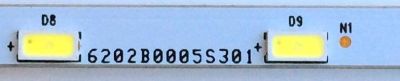 KIT DE LED PARA TV / SAMSUNG 6202B0005S301 / E88441 / 6202B0005S300 / MODELOS 24LM520S-WU.BUSQLPM / UN28M4500AFXZA / LT24E31OND/ZA NA02 / LG 24LF4520-WU BUSQLPM / UN24H4000BFXZA WA01 / PANEL'S V236BJ1-LE2 REV.C7 / V236BJ1-LE2 C REV.C8 / D24H-G9 - Imagen 2