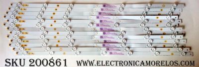 KIT DE LED PARA TV / LBM650M0701-DZ-1 / E355813 YFPCB-1 / 1170041 / B012ZM56	