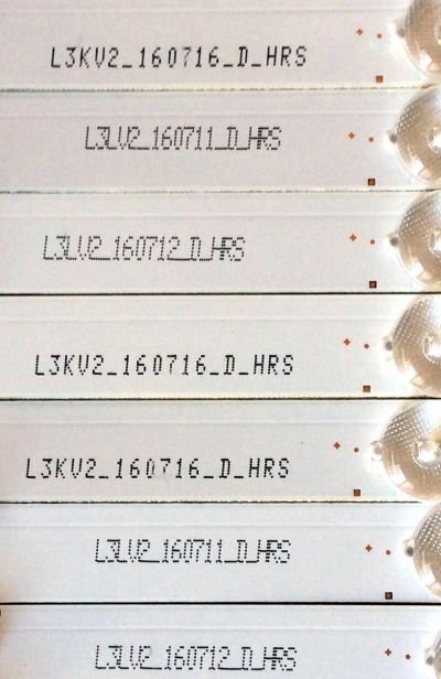 KIT DE LED PARA TV / PROSCAN SMD50-10X6 / E177671B/PEC DGV0-3A / MODELO PLDED5069	 - Imagen 4