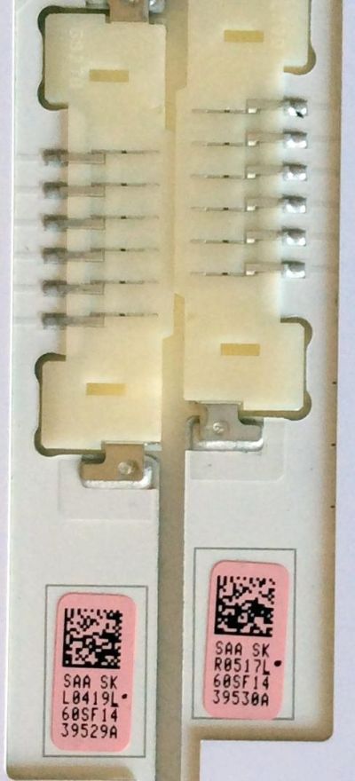 KIT DE LED PARA TV / SAMSUNG BN96-39529A/BN96-39530A / 39529A / 39530A / MODELOS UN60KS8000FXZA / UN60KS800DFXZA / UN60KS7900FXZA	 - Imagen 2